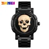 SKMEI Fashion Sport Mens Orologi Top Brand Luxury Skull Watch Men 3Bar Orologi da polso al quarzo impermeabili Relogio Masculino 9178182D