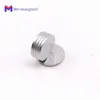 Imanes De Nevera 10 Stück Neodym-Magnet 30 x 3 x 30 x 3 mm, seltene Erden, klein, stark, rund, permanenter Kühlschrank-Elektromagnet, NDFEB-Ni-Magnetscheibe