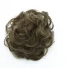 Chignons sintéticos extensões de cabelo scrunchies envoltório rabo de cavalo cauda de cabelo updo falso coque acessórios de cabelo 8660341