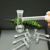Smoking Pipes bongs Manufacture Hand-blown hookah New T-shaped right angle glass pot