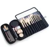 Étui à cosmétiques multifonctionnel pinceaux de maquillage sac organisateur de voyage outils de maquillage pochette à roulettes DIN889