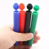 Plastic Doob Tubes 97MM Roll Paper Stash Jar Smoking Joint Holder Blunt Rolling Papers Storage Cones Airtight Smell Proof Pill Box Container Smoking Accessories