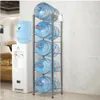 Sales!!! Free shipping Wholesales 5-Tier Water Rack Stainless Steel Heavy Duty Water Cooler Jug Rack