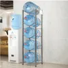 Verkoop!!! Gratis verzending Groothandel 5-Tier Water Rack Roestvrij staal Heavy Duty Water Cooler Jug Rack