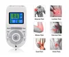 Gadgets 12 lägen TENS MASKIN ENHET MED 4 elektroddynor för smärtlindring Pulsmassage EMS Muskelstimulering TENS ELEKTROESTIMULADOR