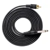 Cord de tatouage Cordon de haute qualité Silicone Black Cable DC RCA AMOVABLE POUR ALIMENTATION 3 SPÉCIFICATIONS FACTIONNEL2939066