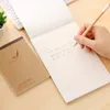 Notebook Sketchbook Painting Graffiti Lege Tekening Notepad Kraft Cover Daily Memo Pad Office School Supplies Briefpapier VT1493