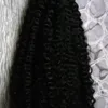 Mongolian Kinky Curly Hair 1 Bundles Bulk de Cabelo Humano Bulk 100g Sem Trama Cabelo Humano a granel para trança