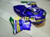 Kit de carénage version course pour Honda CBR900RR 919 98 99 CBR 900RR CBR 900 RR 1998 1999 carénages bleus carrosserie + cadeaux HS33