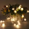 Edison2011 – guirlande lumineuse alimentée par batterie sèche de 10M, boule de noël à LED, 80 LED, lumières féeriques pour arbre de noël, fête de mariage