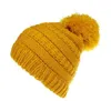 Inverno Meninas Crânio Caps Bebê Malha Chapéus Bola Pom Pom Beanie Crianças Tassel Crochet Cap Meninos Ski Hat exterior Chapelaria Acessórios AZYQ6820