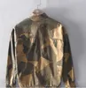 Chemise de chemise de camouflage pour hommes