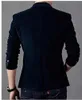 Wholesale- Abetteric Men's Stylish Long Sleeve Peaked Lapel Suit Blazer