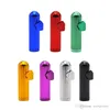 Smoking Colorful Metal Snuff Bullet Bottle Shape Pipe Nose Aluminium Alloy Innovative Design Portable Multi Style Removable Tip Cigarette Holder DHL Free