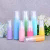 10 ml Macaron Leere Plastikflasche Tragbare Handdesinfektionsmittelbehälter Lotionsflasche Kosmetische Reiseverpackungsbehälter Bunte HHA1365