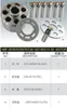 Ersatzteile für Hydraulikpumpen LINDE HMF75 Zylinderblock Kolben Ventilplatte Halteplatte Reparatursatz