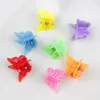 100pcsset Kids Hair Claws Mixed Color Butterfly Hearthert Star Shape Mini Baby Children Hair Clips Accesories HHA6232161095