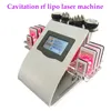 40K Ultraljudsfettsugning Kavitation 8 dynor 6 i 1 lllt LiPo Laser Slimming Machine Vakuum RF Hudvård Salong Spautrustning DHL Gratis Ship