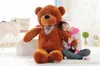 80 cm Teddy Bear Yaşam Boyutu Teddy Bear Noel Hediyesi Ile Yüksek Kalite Dik Açı Ölçümleri Yumuşak Peluş Oyuncak