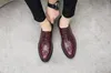 Orijinal deri ayakkabılar erkekler yılan derisi desen düz iş rahat ayakkabılar loafers erkek resmi düğün zapatillas hombre new23493846