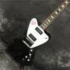 2020 Guitarra de estilo Firebird negro, guitarra eléctrica personalizada aceptada, envío gratis