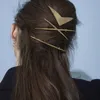 2019 Nuovo arrivo popolare europeo USA vendita calda forcine per lucidatura fermagli per capelli geometrici incrociati per donne ragazze