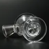 Transparente pirex de vidro Bong fumar Filtro Handmade Tubo Handpipe Bongs portátil para Herb Tobacco Cigarette Preroll rolamento Titular