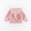 Felpe con cappuccio per bambini Cartoon Shark Cappotto con cappuccio con cerniera per ragazze Ragazzi Giacche primaverili Top Baby Casual Autunno Capispalla Maglione Capispalla Abbigliamento per bambini B7268