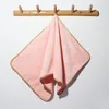 Serviette de visage en molleton de corail 34*74 cm serviette de visage très absorbante avec anneau de suspension pour adultes enfants maison salle de bain hôtel serviette de visage