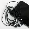 Evrensel En Ucuz 100 PCS Lot Tek Kullanımlık Siyah Renkli Kulak İçi Kulaklıklar İPhone 4 5 6 Kulaklık MP3 MP4 3 5mm Ses DHL 207L