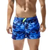 2019 Hot hommes Shorts respirant troncs pantalons sans couture maillot de bain respirant court mince porter Camouflage impression # y10