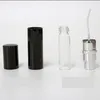 Botella de perfume de aluminio suave de 5CC, atomizador de Perfume recargable de 5ml, botellas de viaje, botellas de vidrio con pulverizador, 200 unidades