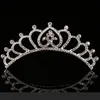 Trendiga mixstilar som lyser Rhinestone Crown Girls 'brud Fashion Crowns Brudtillbehör för bröllopshändelse