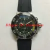 Neue Sport-Herrenuhr 01 774 7708 4154-Set VK Japan Quarzwerk Stoppuhr Schwarzer Kalender Edelstahlarmband Herrenarmbanduhr