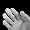 Fashion-1 Pair Adult White Gloves Cotton Shuffle Dance Jewelry Care Performance Halloween Party Magician Magic Show Unisex Glove H9