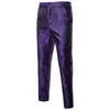 Ny design Slim Fit Style Men passar Business and Casual Man Suit Purple Maroon and Black 3 Colors TZ02 1616210H