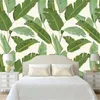 Beibehang Personalizado 3D Wallpaper folha Modern jardim minimalista floresta tropical planta de banana papel tapety mural de parede do fundo