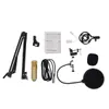 BM800 Condenser Microphone Kit Studio Microphone Vocal Recording KTV Karaoke Microphone Mic W/Stand For Computer