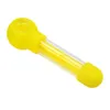 Nieuwe Aankomst Hard Plastic Food Grade Silicone Smoking Pijp 15mm Water Filtratie Glazen Kom Kruiden Pijpen Siliconen Herb Pijp Pijpen Bongs