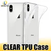 Ultra dunne 1 mm transparante zachte TPU -hoes voor iPhone 14 13 Pro Max 12 XS Samsung S23 Clear Black Phone Cover izeso