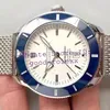 Top Relógios Mens Automatic Miyota Cal.9015 Assista Men Blue Ceramic Bezel Data Aventura Descoberta Aço Esporte 60 anos Eta 1884 Relógios de pulso