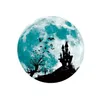 Glowing In The Dark Eyes Wall Glass Sticker Halloween Decoration Decals Luminous Home Ornaments Green Stickers GB1174