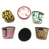 Neoprene Ice cream cover Leopard Print Ice Cream Holder Sunflower Can Cooler Covers Neoprene Can Cover