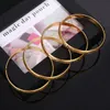 Dubai India Charm Cuff Bracelet For Women Girls 4pcs Openable Gold Plated Bangles Hand Jewelry Arab Gift