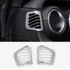 Dashboard Side Vent Decorative Bows Silver For Jeep Wrangler JL 2018 Factory Outlet High Quatlity Auto Internal Accessories