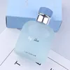 Lyxmärke ljusblå män parfym 125 ml häll homme doft edt god lukt långvarig hög kapacitet toppversion kvalitet colog7438622