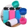 Posavasos de silicona para botella de 32oz y 40oz tapa protectora inferior tapa de goma taza de vacío cubierta inferior del frasco 100