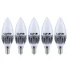 Lightme 5Pcs E14 220-240V C37 3W LED Bulb SMD 2835 Spot Globe Lamps Energy Efficient Lighting