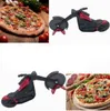 Sales Wholesales Free shipping Stainless Steel Motorcycle Pizza Cutter Wheel Chopper Slicer Kitchen Tool