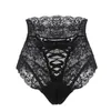 Femmes filles Sexy sous-vêtements en dentelle slips culottes string Lingerie tongs noir blanc culottes246q